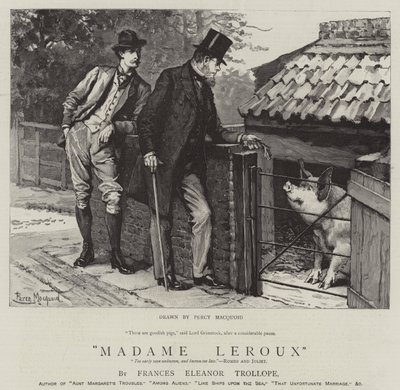 Fru Leroux af Percy Macquoid